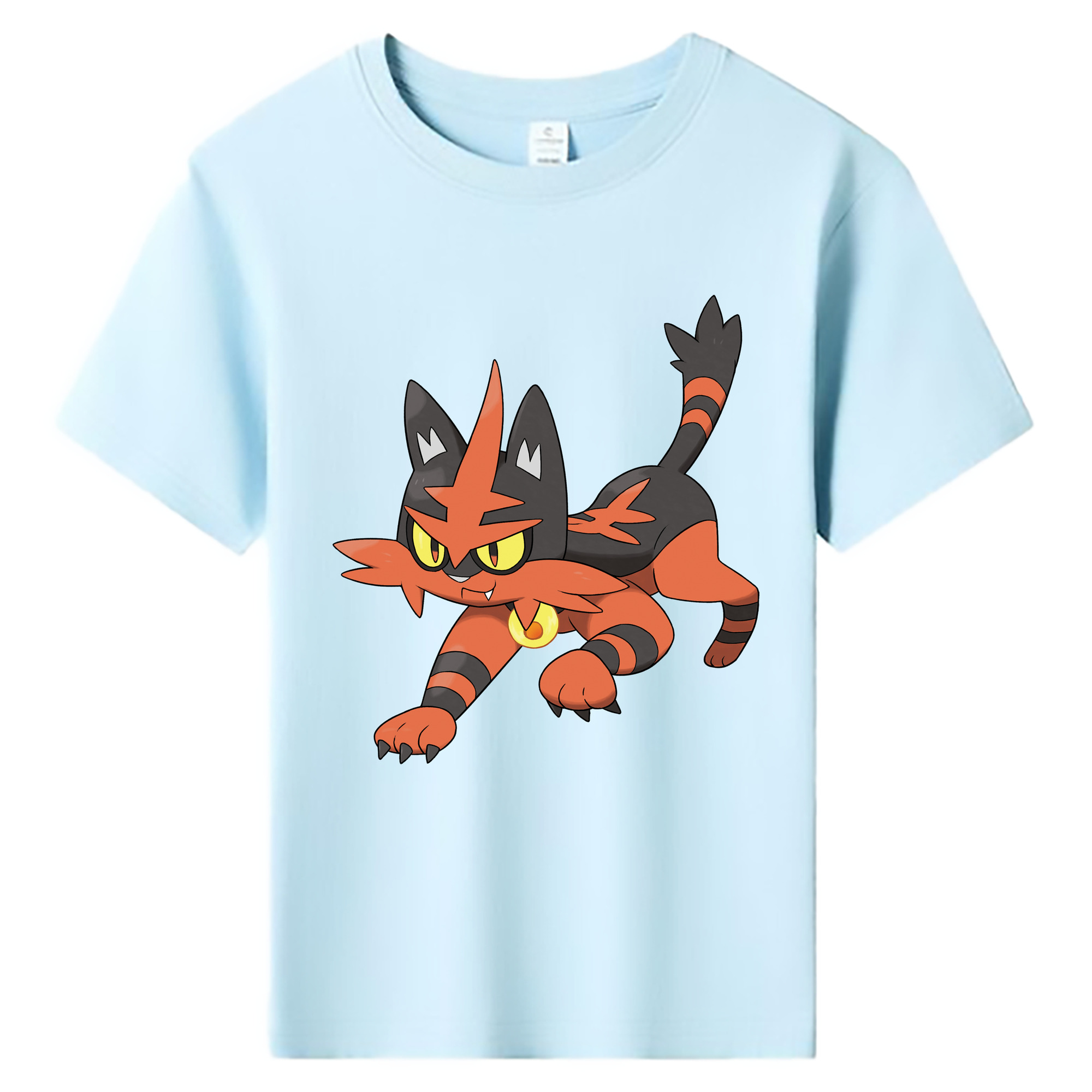 （画像用） ポケットモンスター Pokémon 綿100％キッズTシャツ（フロントプリント）